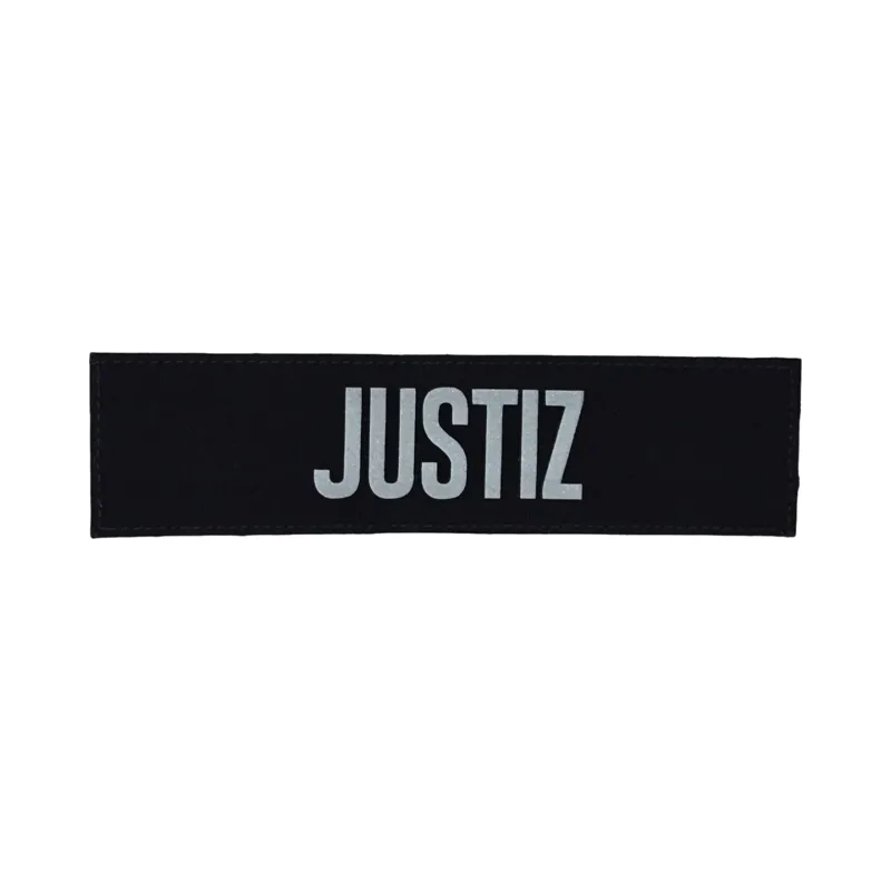 COP Justiz Patch - Reflektierend 13,5x3,5 cm
