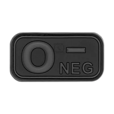 Blutgruppen Rubber Patch 0 NEG Blackops - JTG