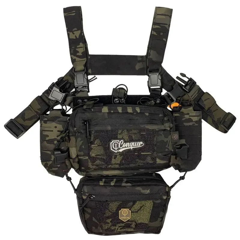 Conquer Chest Rig TITAN · Multicam