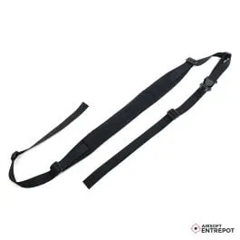 Sangle 2 Points Ajustable Type STR · Negro