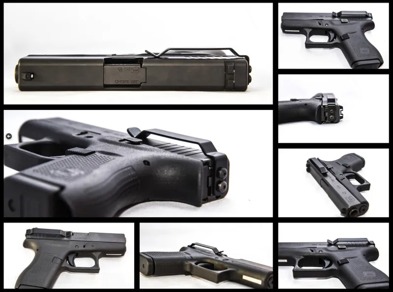 Clipdraw pour Glock 43 · Negro