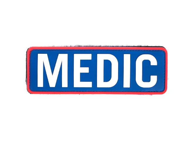 Patch PVC Medic Blanc et · Azul