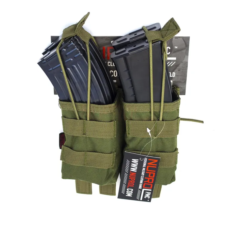 Pochette PMC Double Chargeur AK Verte Np