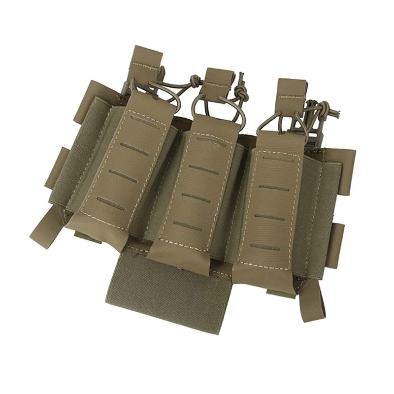 Elastic Triple Placard Panel V2 · Coyote