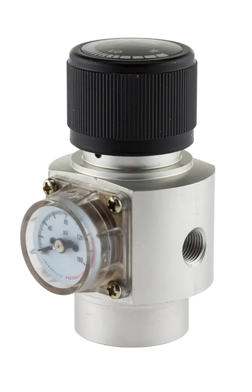 Régulateur HPA 0-120 Psi - Oxygen · Negro