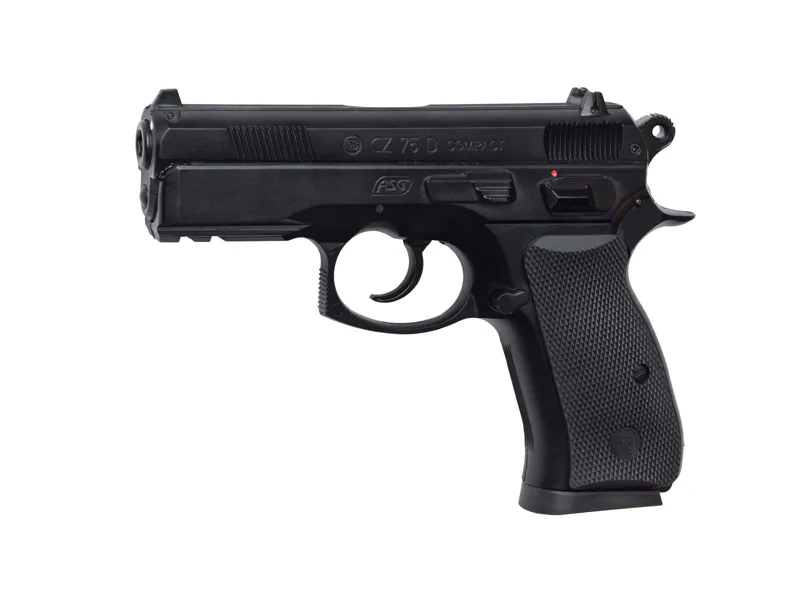 Réplique CZ 75D Compact Gnb · Negro