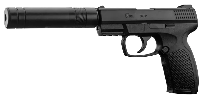 Réplique Pistolet Cop Silencer CO2 GNB · Negro