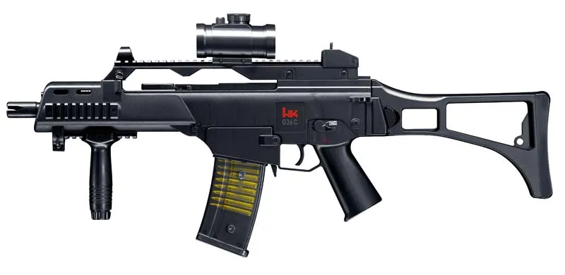 Réplique H&amp;K G36 Commando à Ressort · Negro