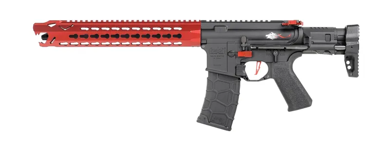 Avalon Leopard Carbine Rouge · Negro