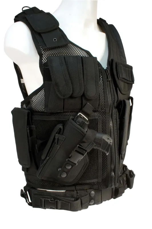 Gilet Avec Holster · Negro
