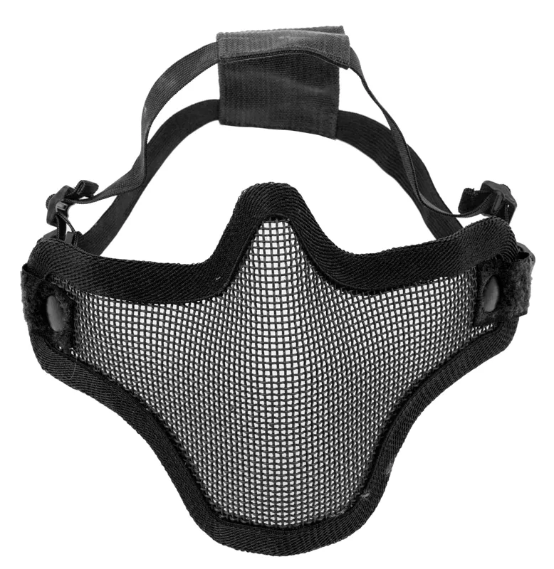 Bas de Masque Grillage V1 · Negro