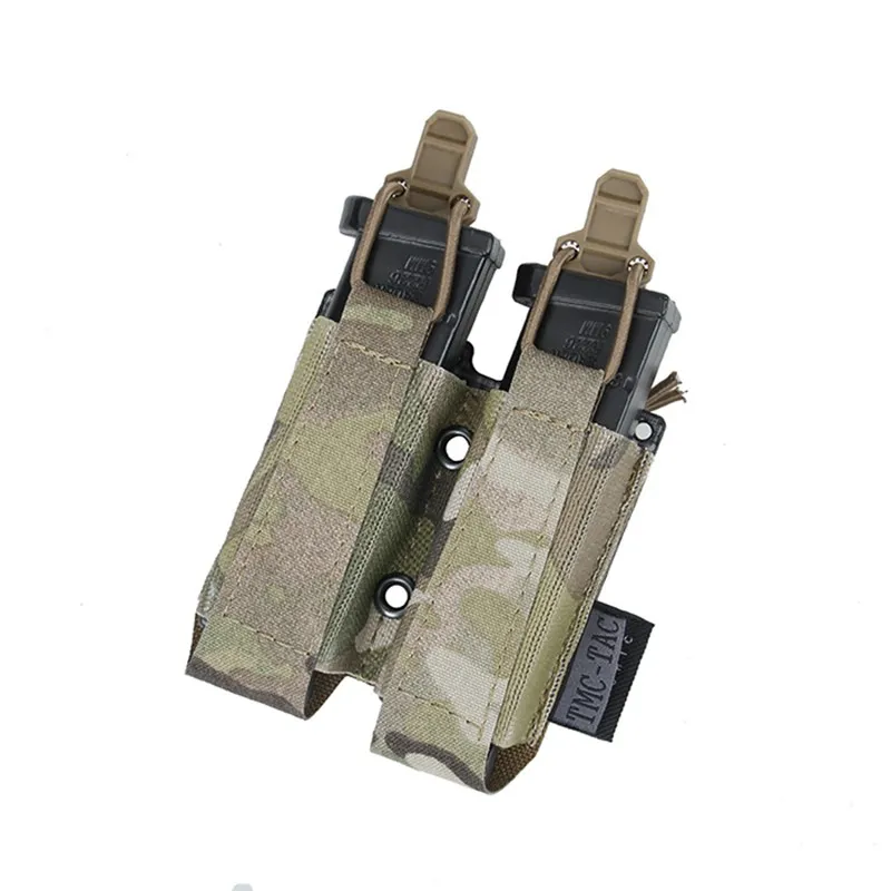 Lightweight Elastic Double Pistol Pouch · Multicam