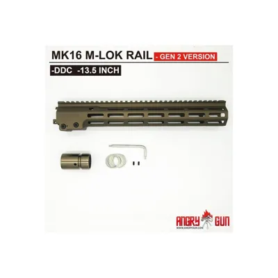 Guardamanos MK16 M-LOK 13,5 Pulgadsa - angrygun