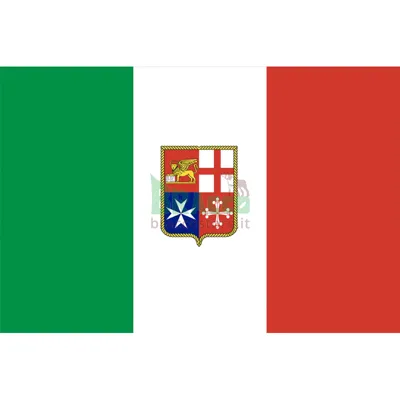 Bandiera 80 x 120 cm Marina Mercantile - in Stamina Di Poliestere 100% - 145g/Mq (Circa) - GENERICA
