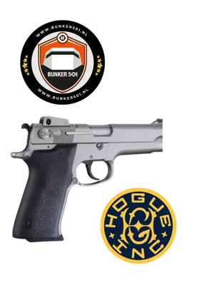 Grip 40010 S&w Full Size Rubber 9mm - Hogue