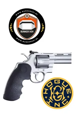 Grip 46000 Colt Python Rub Monogrip - Hogue
