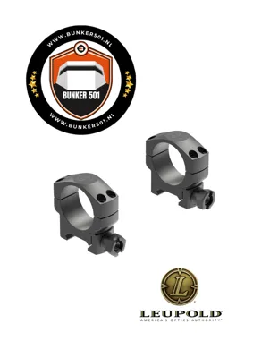 57398 Mark 4 30mm Medium Rings Matte (Aliminum) - Leupold