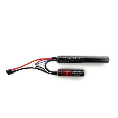 11.1V Lithium Batterij | 3000mAh | Nunchuk T-Plug (Deans) - Titan Power