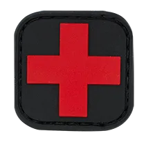 Cross Patch, Βέλκρο, 16261 · Red black