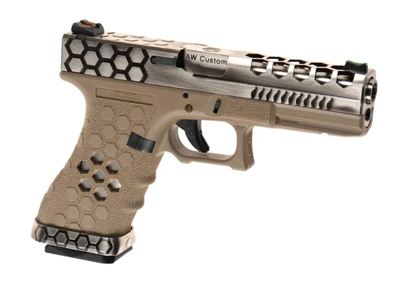 airsoftzone VX0210 Hex Cut Full Metal · Negro