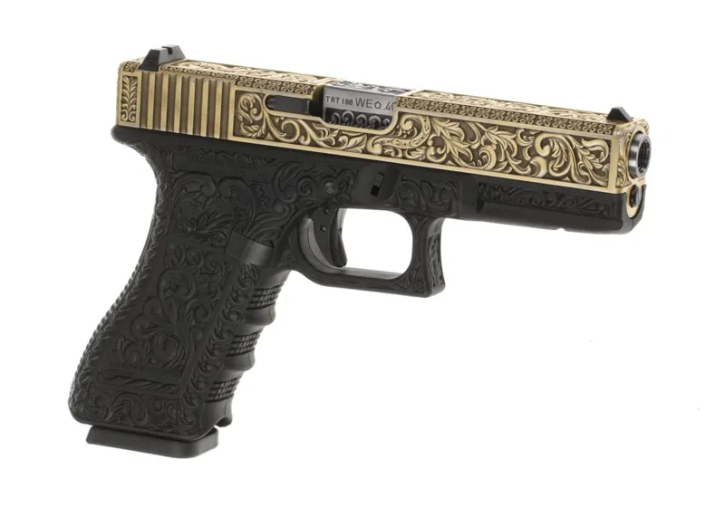 airsoftzone WE17 Etched Metal Version · Negro