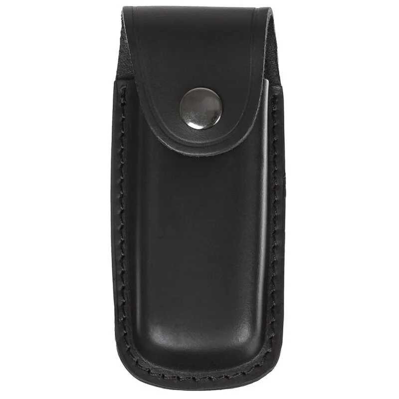 Messertasche Leder Bis 13cm · Negro