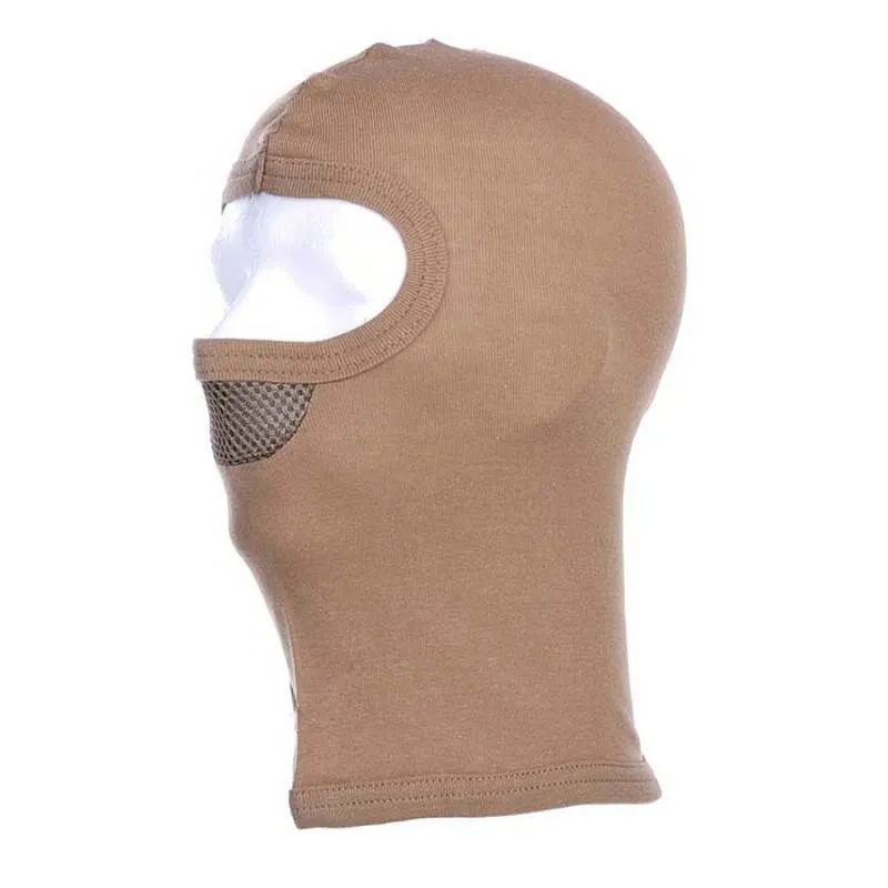 Balaclava Meshl 1-LOCH · Tan / FDE