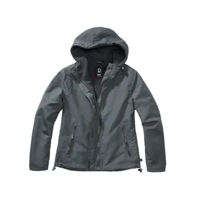 Jacke Ladies Frontzip Windbreaker Anthrazit M