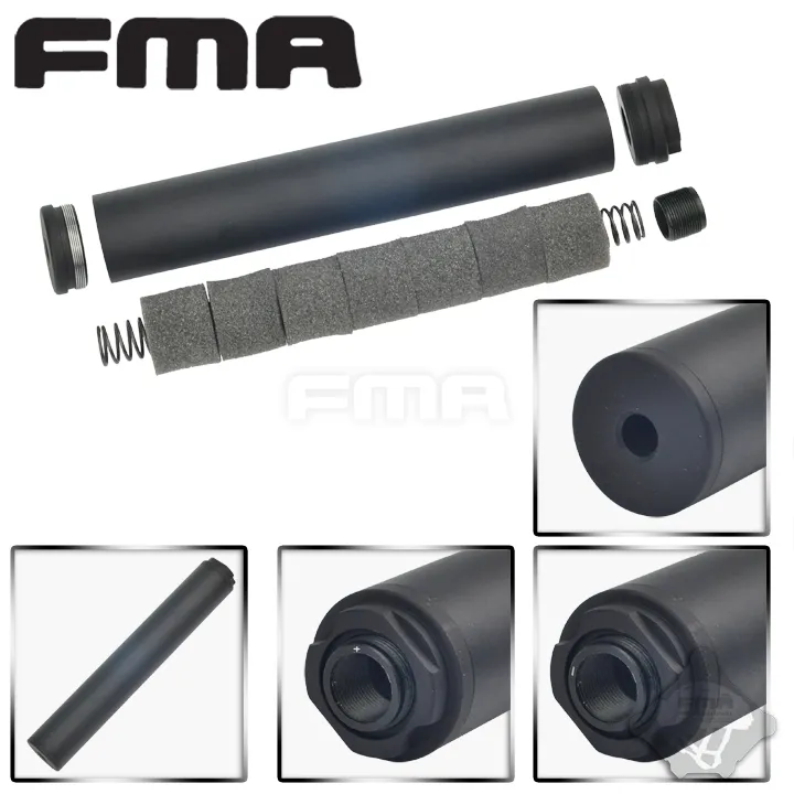 FMA Airsoft Octane-II 215x35mm Silencer CCW/CW