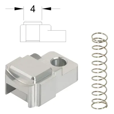 Hard Flat Nub 4mm - MAXX Model Products