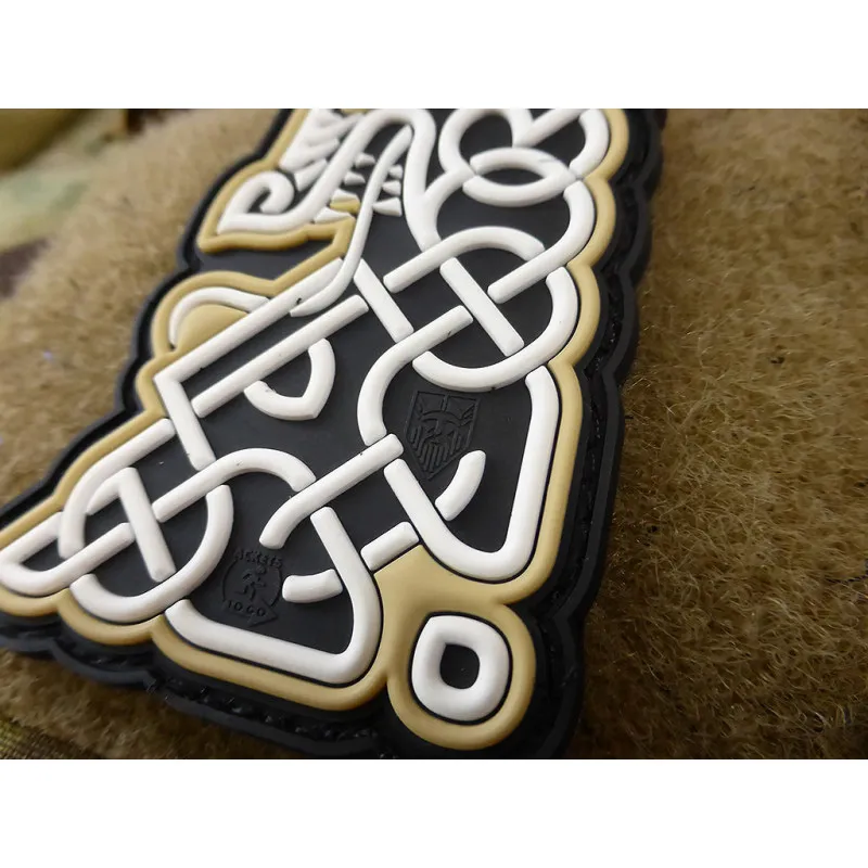 JTG „Northman Tribal“ Dragon Ship Head Rubber Patch