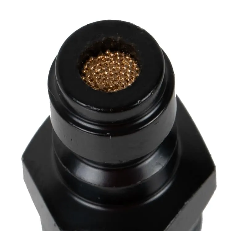 Powair Paintball HPA Regulator Füllnippel Mit Microfilter · Negro