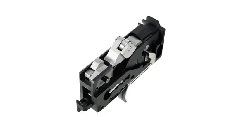 Unicorn Airsoft MWS Stainless Steel Drop-In Trigger Box Set · Negro
