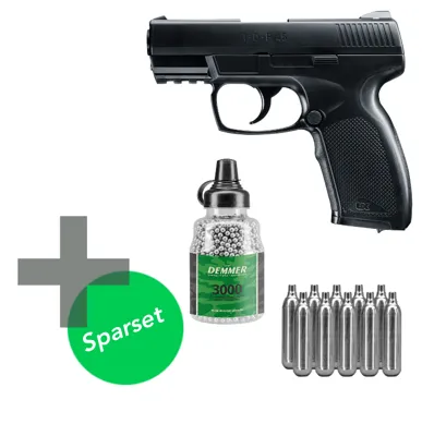 TDP45 CO2 Luftpistole + 3000 BB + 10 CO2 - Kaufen! - Umarex