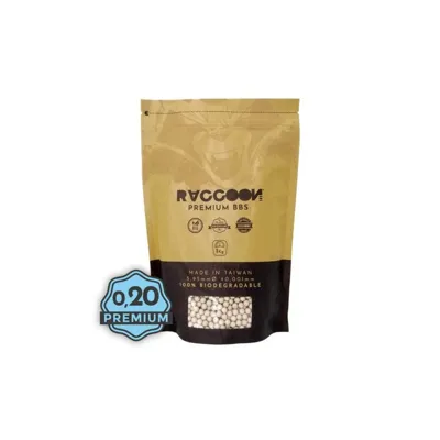 Bolas 0,20 BIO Premium - Raccoon