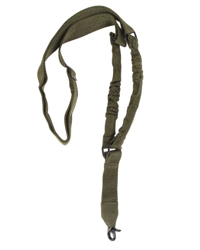 Mil-Tec Tactical Tragegurt Mit Bungee 1-POINT - Kaufen! · Verde / OD