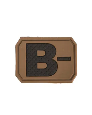 Patch 3D Blood B Negativ - Hier Kaufen! - Mil-Tec