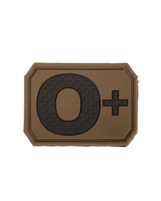 Patch 3D Blood 0 Positiv - Hier Kaufen! - Mil-Tec