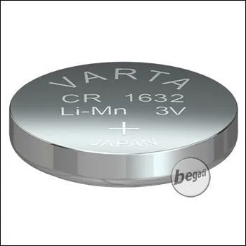 Knopfzelle CR1632 (3,0V - 140mAh - Lithium) - Varta