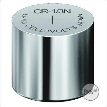 Knopfzelle CR1/3N (3,0V - 170mAh - Lithium) - Varta