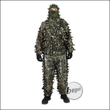 Ultraleicht Ghillie "Natural Blind© 3D", (100% Polyester) - Grün - BE-X