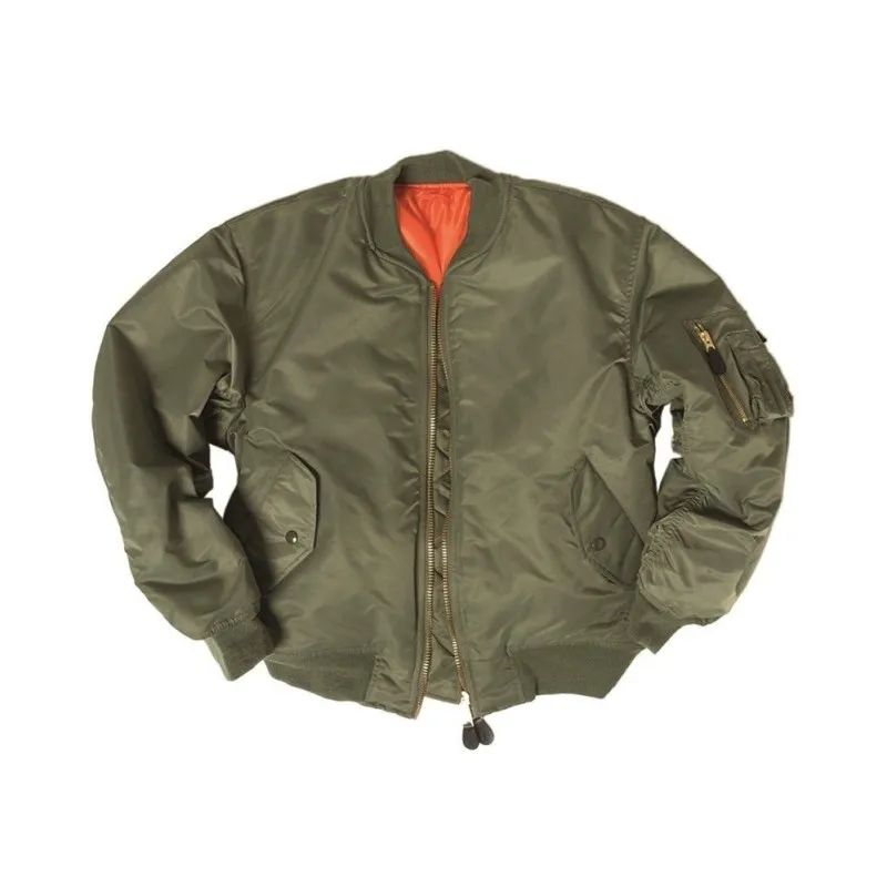 MilTec Cazadora Bomber MA1 · Verde / OD