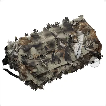 Waffentarnnetz "Natural Blind© 3D", Wendbar (100% Polyester) - 150x80cm - BE-X