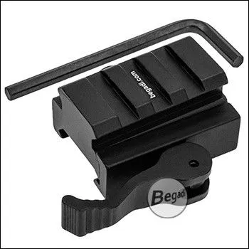 BEGADI QD Picatinny Riser, Kurze Version (3 Slots - 44mm)