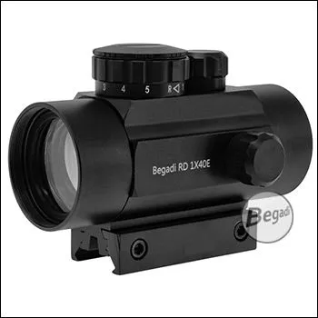 BEGADI 1 x 40E (Entry Level) / Green Dot Sight · Rojo