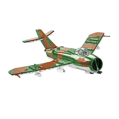 Historical Collection Bausatz Flugzeug LIM-5 / MIG-17F Luftstreitkräfte NVA 575 Teile 5825 - Cobi