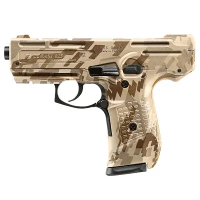 925 Schreckschuss-Maschinenpistole 9mm P.a.k. Inkl. 2 Magazinen u. Polymerkoffer - Zoraki