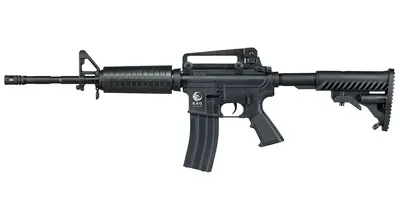 M4A1 Carbine Kompetitor-Series S-Eag Luftgewehr Polymer Kal. 4,5mm Stahl-BB - APS Airsoft