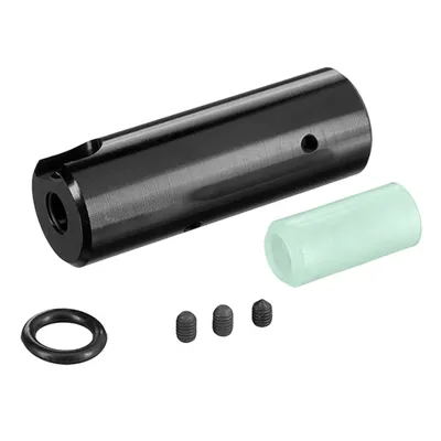 Original CNC Aluminium SRS / HTI Hop-Up Unit Inkl. 60° Flat Silikon Bucking - Silverback