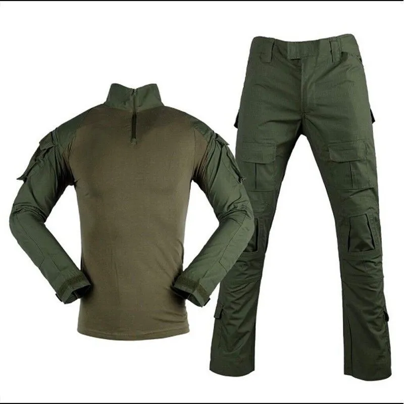 Uniforme Combat B con Rodilleras · Verde / OD